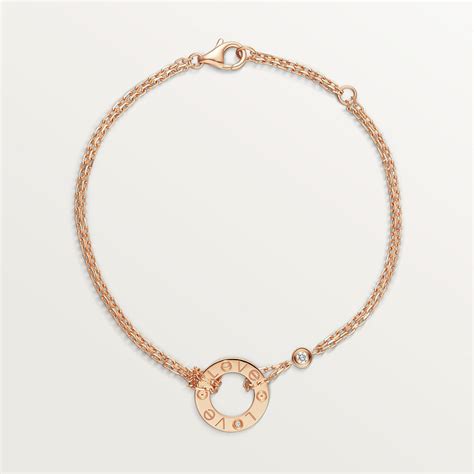 rose gold cartier love bracelet - CRB6063600 .